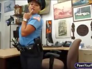 Latina Police Officer Fucked By Pawn youth In The Backroom