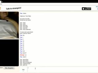 Sensational Omegle Teen With Big Tits (34DD) - Girls Playing On Omegle