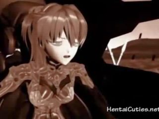 Hot to trot hentai harlot fucked by aliens