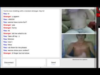 Slutsroulete.com | Omegle Times: concupiscent Blonde young lady Rubbing Herself