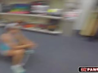 Busty goddess Ends Up Fucked In The Pawnshop